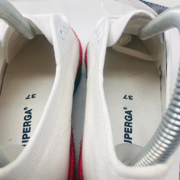 NEW‎ Superga Unisex Fantasia Rainbow Sneakers White Platfrom 37 W 6.5 M 5 5 - Picture 10 of 12